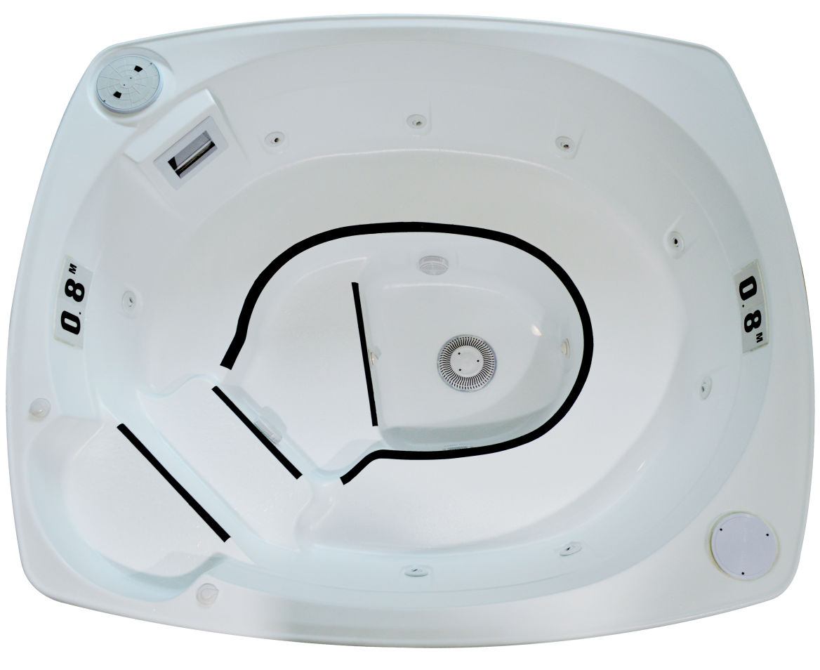 H1000-C Model Hydrother Commercial Hot Tub
