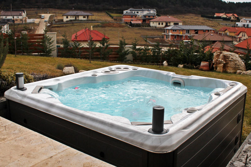 Hot Tub in country side