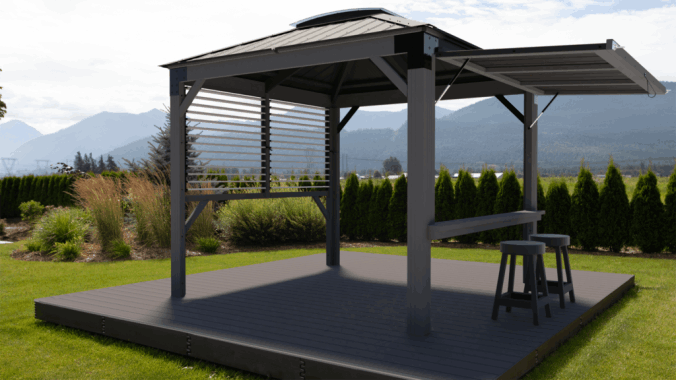 Sedona 9x9 -  Semi Enclosed Gazebo