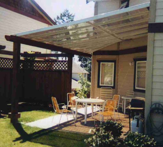 Straight Awning