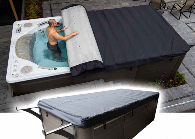 Rollaway Swim Spa Covers